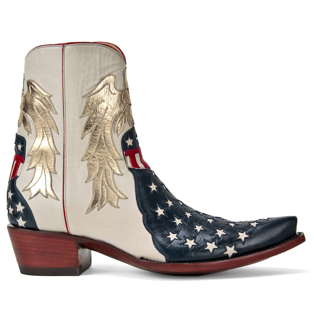 Stars and Stripes Ankle Zipper